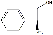 (S)-2-amino-2-phenylpropan-1-ol Struktur