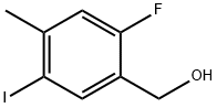 (2-Fluoro-5-iodo-4-methyl-phenyl)-methanol Struktur