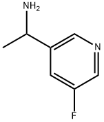 1-(5-FLUOROPYRIDIN-3-YL)ETHAN-1-AMINE Struktur