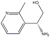 (2R)-2-AMINO-2-(2-METHYL(3-PYRIDYL))ETHAN-1-OL Struktur