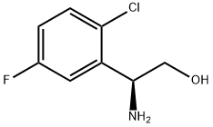 (2S)-2-AMINO-2-(2-CHLORO-5-FLUOROPHENYL)ETHAN-1-OL Struktur