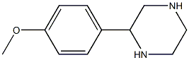 2-(4-methoxylphenyl)piperazine Struktur