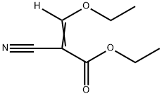 2-Cyano-3-deuterium-ethoxy-acrylic acid ethyl ester Struktur