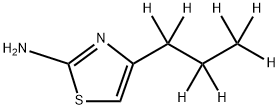 2-Amino-4-(n-propyl-d7)-thiazole Struktur