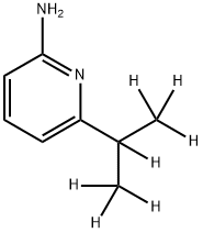 2-Amino-6-(iso-propyl-d7)-pyridine Struktur