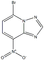 5-Bromo-8-nitro-[1,2,4]triazolo[1,5-a]pyridine Struktur