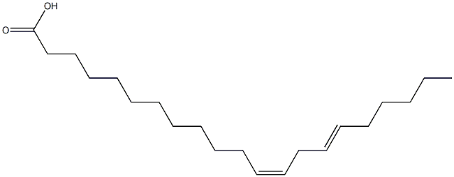 cis-12,15-Heneicosadienoic acid Struktur