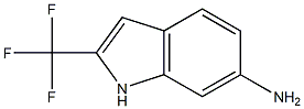 2-(trifluoromethyl)-1H-indol-6-amine Struktur