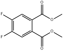 Dimethyl 4,5-difluorophthalate Struktur