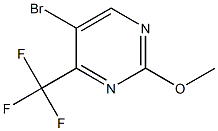 5-Bromo-2-methoxy-4-(trifluoromethyl)pyrimidine Struktur