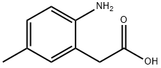 2-(2-Amino-5-methylphenyl)acetic acid Struktur