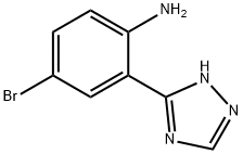 4-bromo-2-(4H-1,2,4-triazol-3-yl)aniline Struktur