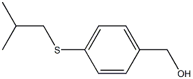 (4-(isobutylthio)phenyl)methanol Struktur