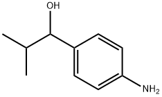 1-(4-aminophenyl)-2-methylpropan-1-ol Struktur