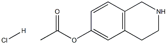 1,2,3,4-tetrahydroisoquinolin-6-yl acetate hydrochloride