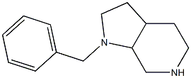 1-benzyloctahydro-1H-pyrrolo[2,3-c]pyridine Struktur