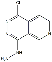 1-chloro-4-hydrazinylpyrido[3,4-d]pyridazine Struktur