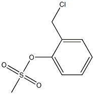 2-(chloromethyl)phenyl methanesulfonate Struktur