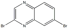 2,7-dibromoquinoxaline Struktur