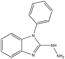 2-hydrazinyl-1-phenyl-1H-benzo[d]imidazole Struktur