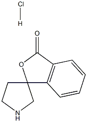 3H-spiro[isobenzofuran-1,3'-pyrrolidin]-3-one hydrochloride Struktur