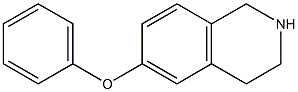 6-phenoxy-1,2,3,4-tetrahydroisoquinoline Struktur