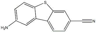 8-aminodibenzo[b,d]thiophene-3-carbonitrile Struktur