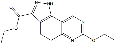 ethyl 7-ethoxy-4,5-dihydro-1H-pyrazolo[3,4-f]quinazoline-3-carboxylate Structure