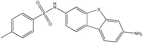 N-(7-aminodibenzo[b,d]thiophen-3-yl)-4-methylbenzenesulfonamide Struktur