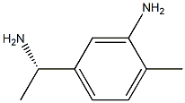 (S)-5-(1-aminoethyl)-2-methylaniline Struktur