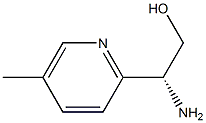 (R)-2-amino-2-(5-methylpyridin-2-yl)ethanol Struktur