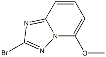 2-Bromo-5-methoxy-[1,2,4]triazolo[1,5-a]pyridine Struktur