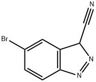 5-Bromo-2H-indazole-3-carbonitrile Struktur