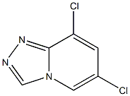 6,8-Dichloro-[1,2,4]triazolo[4,3-a]pyridine Struktur