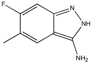 6-Fluoro-5-methyl-2H-indazol-3-ylamine Struktur