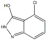 4-Chloro-2H-indazol-3-ol Struktur