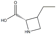 (2S)-3-ethylazetidine-2-carboxylic acid Struktur