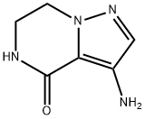 3-amino-6,7-dihydropyrazolo[1,5-a]pyrazin-4(5H)-one Struktur