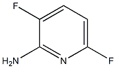 2-AMino-3,6-difluoropyridine Struktur