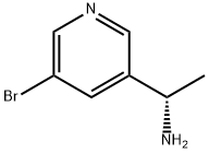 (1S)-1-(5-BROMO(3-PYRIDYL))ETHYLAMINE-HCL Struktur