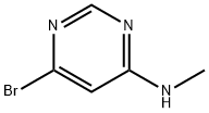 6-Bromo-N-methylpyrimidin-4-amine Struktur