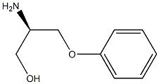 (R)-2-amino-3-phenoxypropan-1-ol Struktur