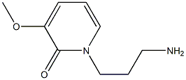 1-(3-aminopropyl)-3-methoxypyridin-2(1H)-one Struktur