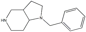 1-benzyloctahydro-1H-pyrrolo[3,2-c]pyridine Struktur