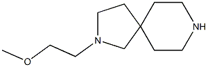 2-(2-methoxyethyl)-2,8-diazaspiro[4.5]decane Struktur