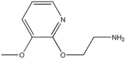 2-(3-methoxypyridin-2-yloxy)ethanamine Struktur