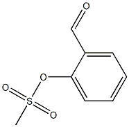 2-formylphenyl methanesulfonate Struktur