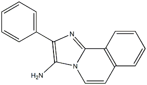 2-phenylimidazo[2,1-a]isoquinolin-3-amine Struktur