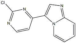 3-(2-chloropyrimidin-4-yl)imidazo[1,2-a]pyridine Struktur