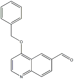 4-(benzyloxy)quinoline-6-carbaldehyde